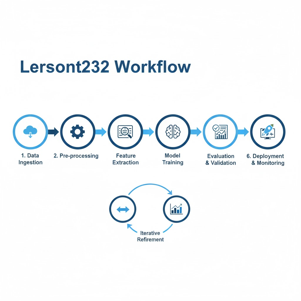 Step-by-step lersont232 system for workflow optimization